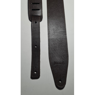 LS.BASS.003 Ремень для гитары/бас-гитары, кожаный, коричневый, LionStraps