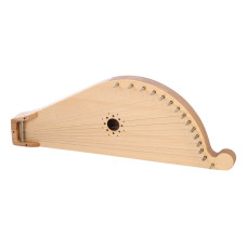 GU-10.03.15.13100 Гусли Ладья 15 струн, хвойные породы, светлые с утицами, базовые, Гусельник