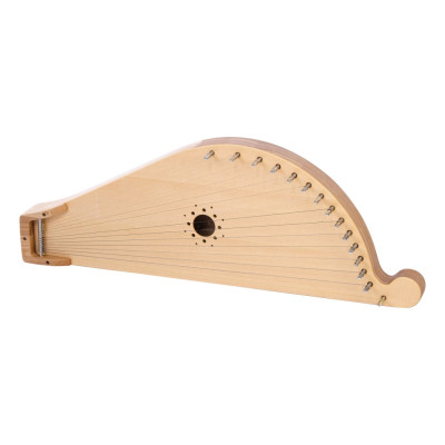 GU-10.03.15.13100 Гусли Ладья 15 струн, хвойные породы, светлые с утицами, базовые, Гусельник