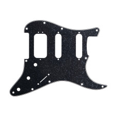 DPP-ST-BKS-HSS Защитная накладка электрогитары Stratocaster, HSS, черная, D'Andrea