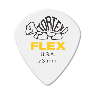 466R.73 Tortex Flex Jazz III XL Медиаторы, 72шт, толщина 0.73мм, Dunlop