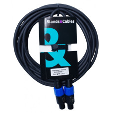 STANDS & CABLES SC-008B-7 Спикерный кабель 7 м. Спикон папа - Спикон папа. Цвет: черный.