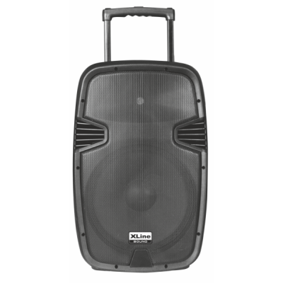 XLINE NPS-15A Активная акустическая система со встроенным аккумулятором, с USB/SD/Bluetooth/FM