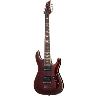 Schecter Omen Extreme-7 Гитара электрическая вишнёвая