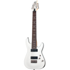 Schecter Demon-8 Гитара электрическая белая