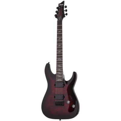 Schecter OMEN ELITE-6 Гитара электрическая (Black Cherry Burst)
