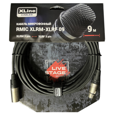 XLINE Cables RMIC XLRM-XLRF 09 Кабель микрофонный
