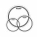 ETP-EC2SCLR-R EC2 Clear Rock Набор пластика для том барабана 10"/12"/16", Evans